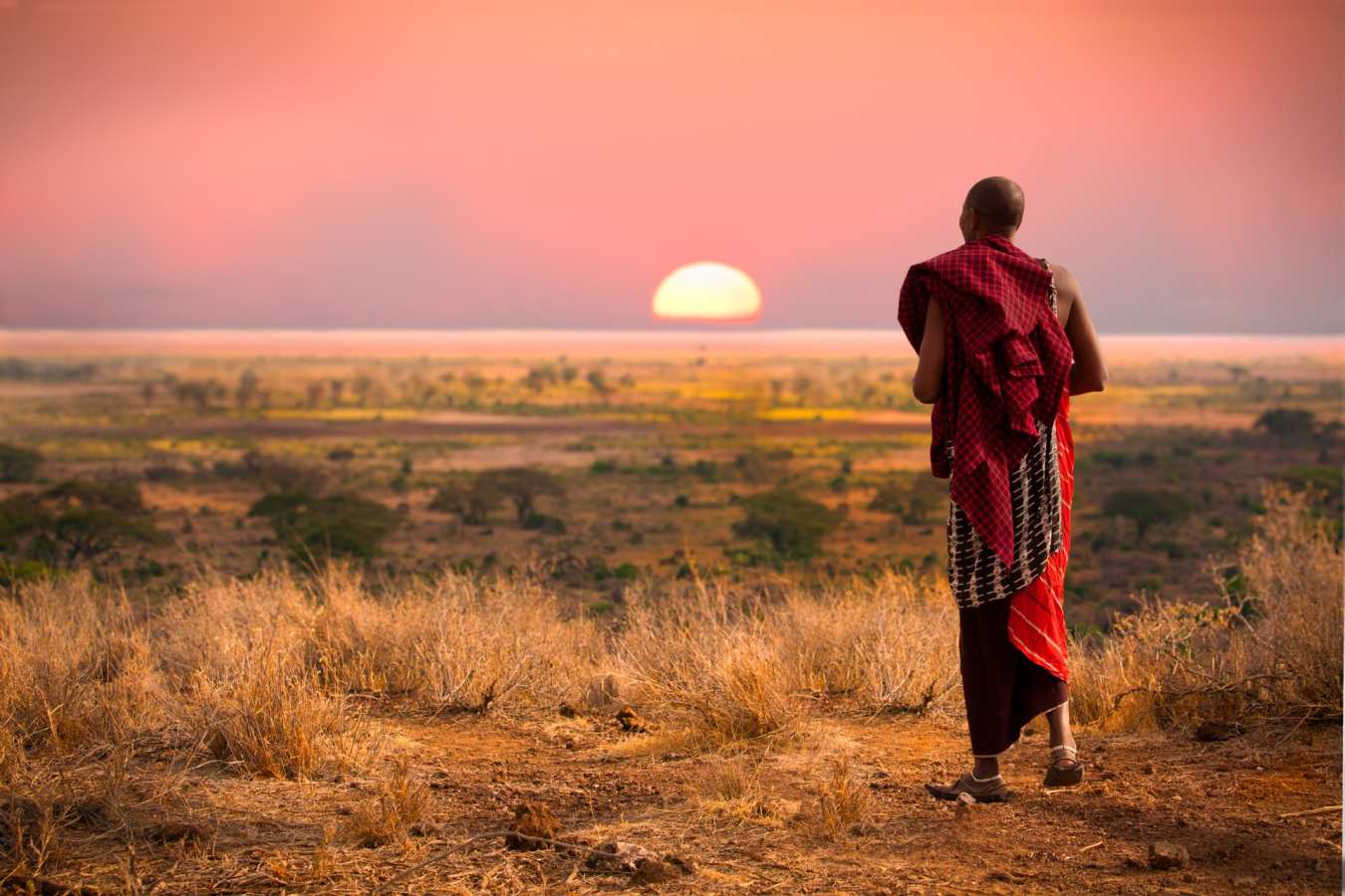 Maasai man - Highlights of East Africa