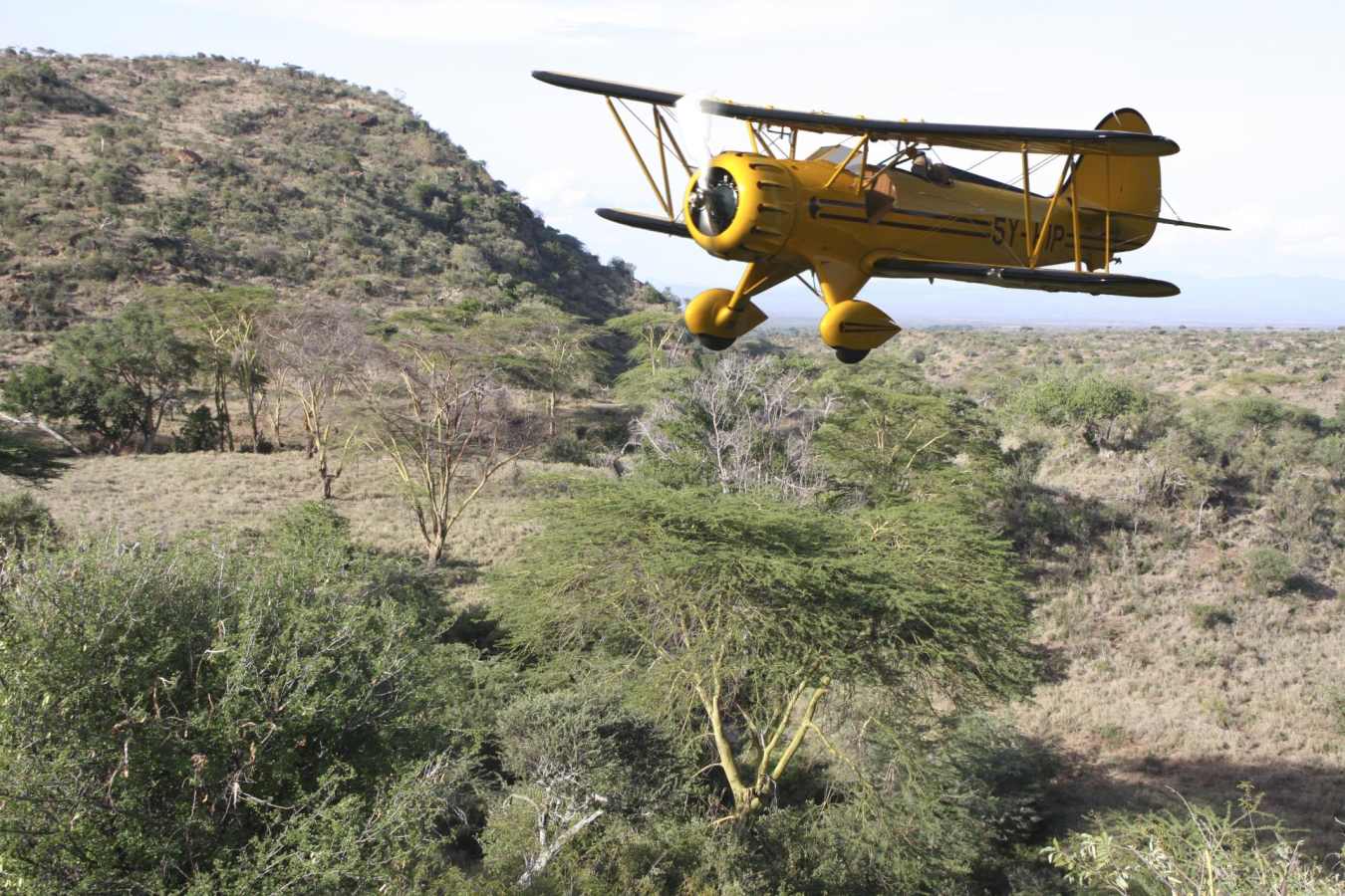 Lewa waco bi-plane  - Kenya and Zanzibar