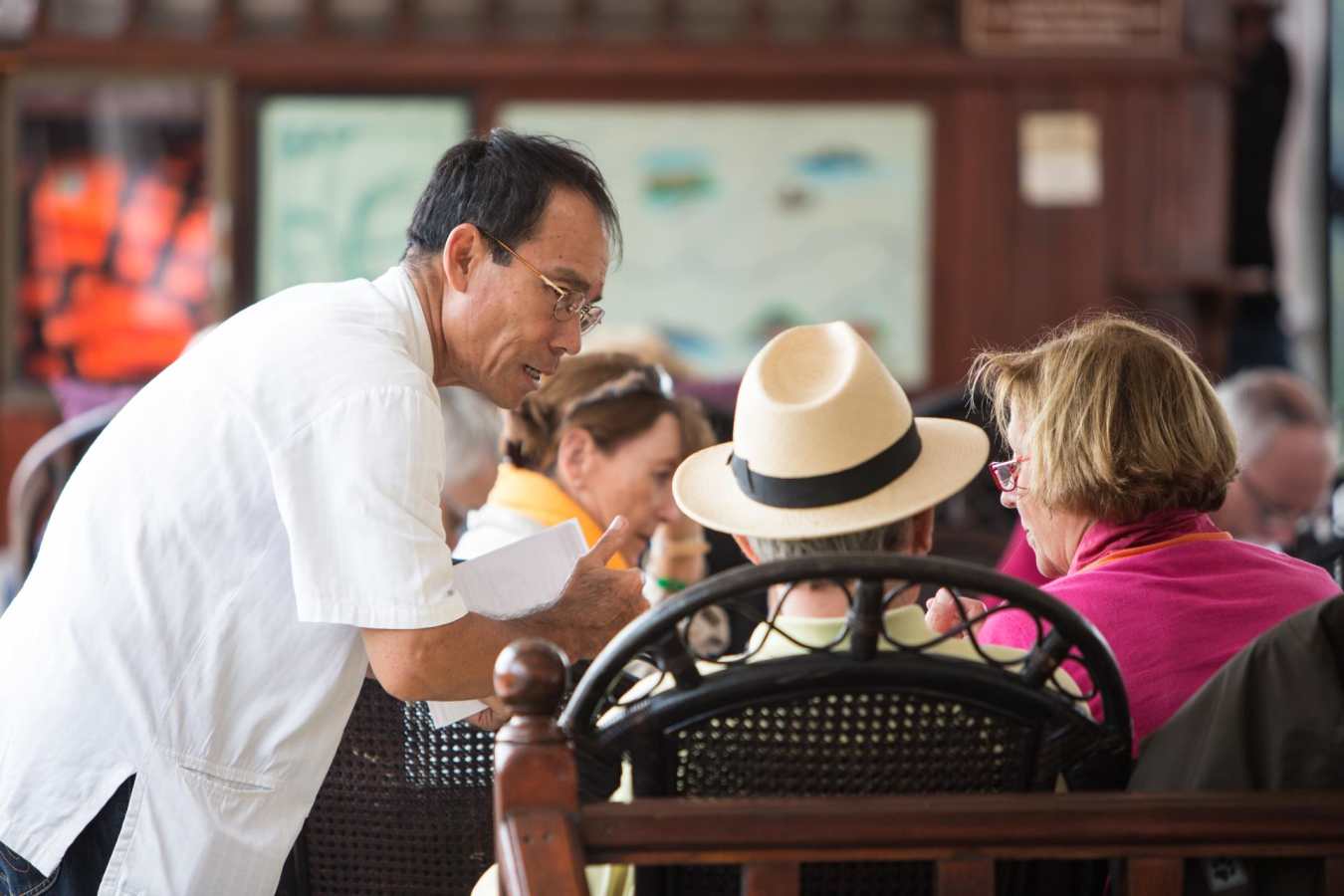 On board - Luang Say Cruise