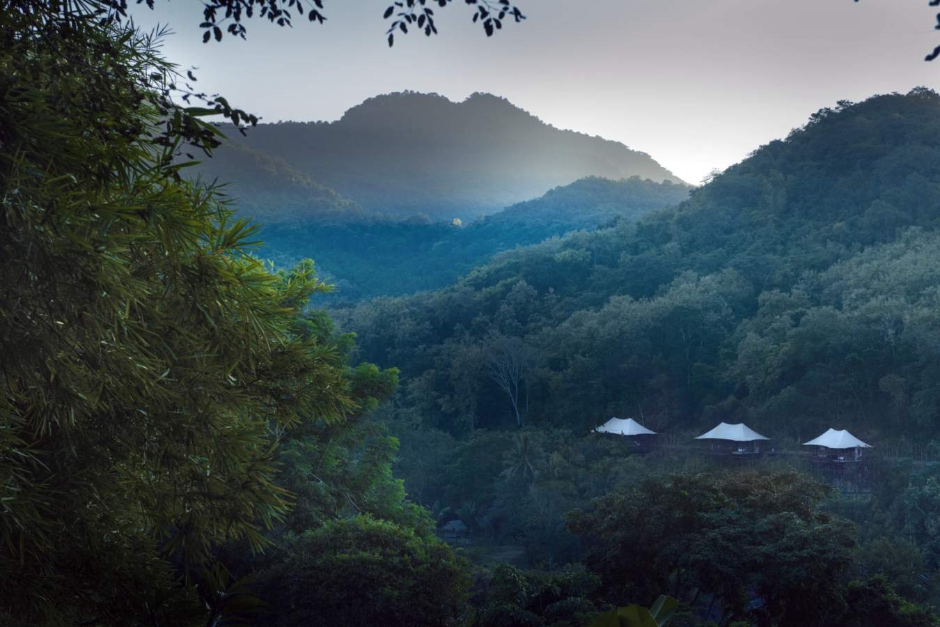 Rosewood Luang Prabang -  Hilltop Tent and View