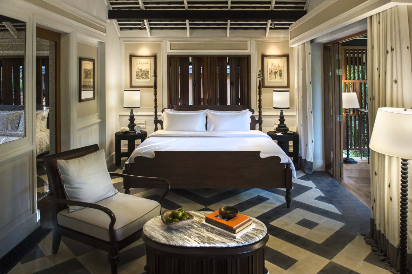 Rosewood Luang Prabang - Riverside Villa Bedroom