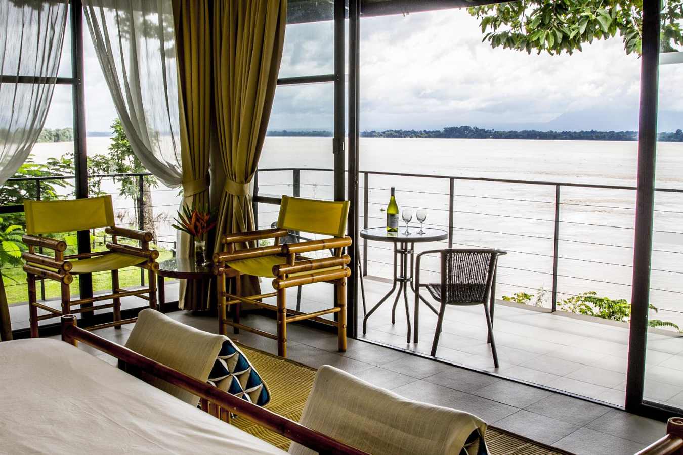 View from River Front Rooms - The River Resort