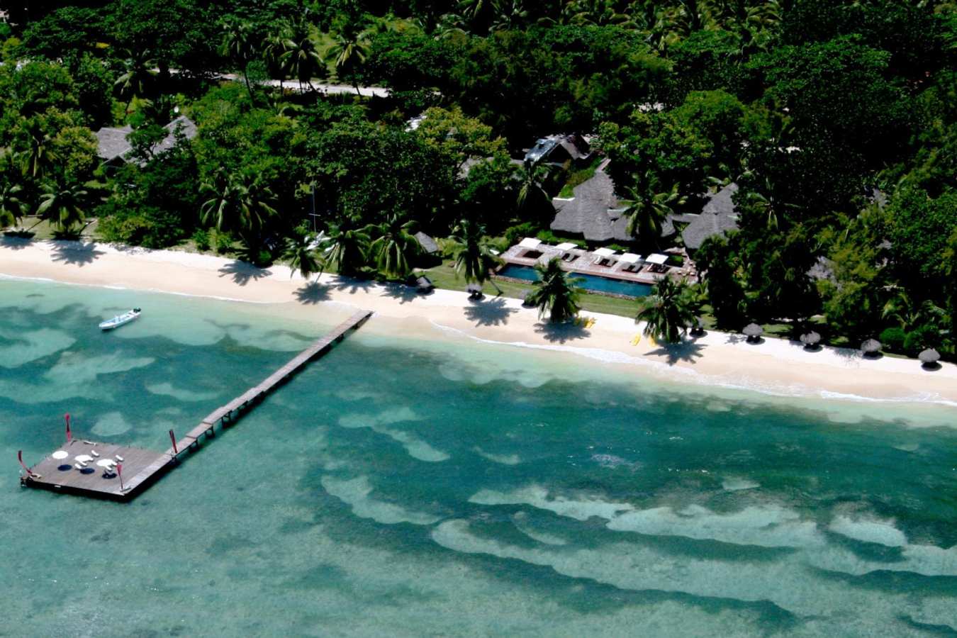 Aerial Vue - Princesse Bora Lodge