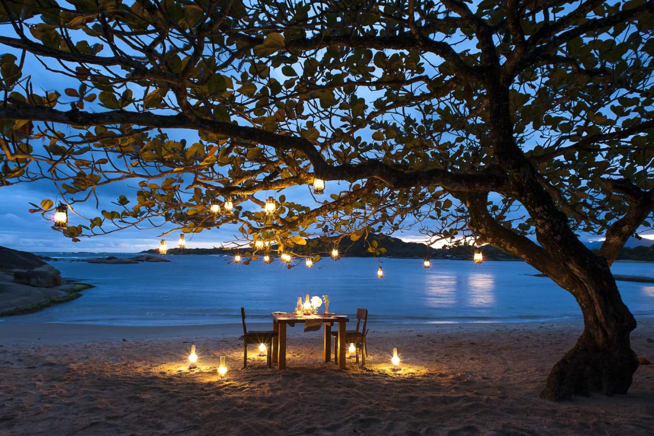 Manafiafy beach dinner - Madagascar's Baobabs and Butterflies