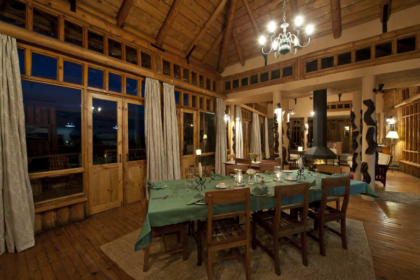 The dining room - Chelinda Lodge