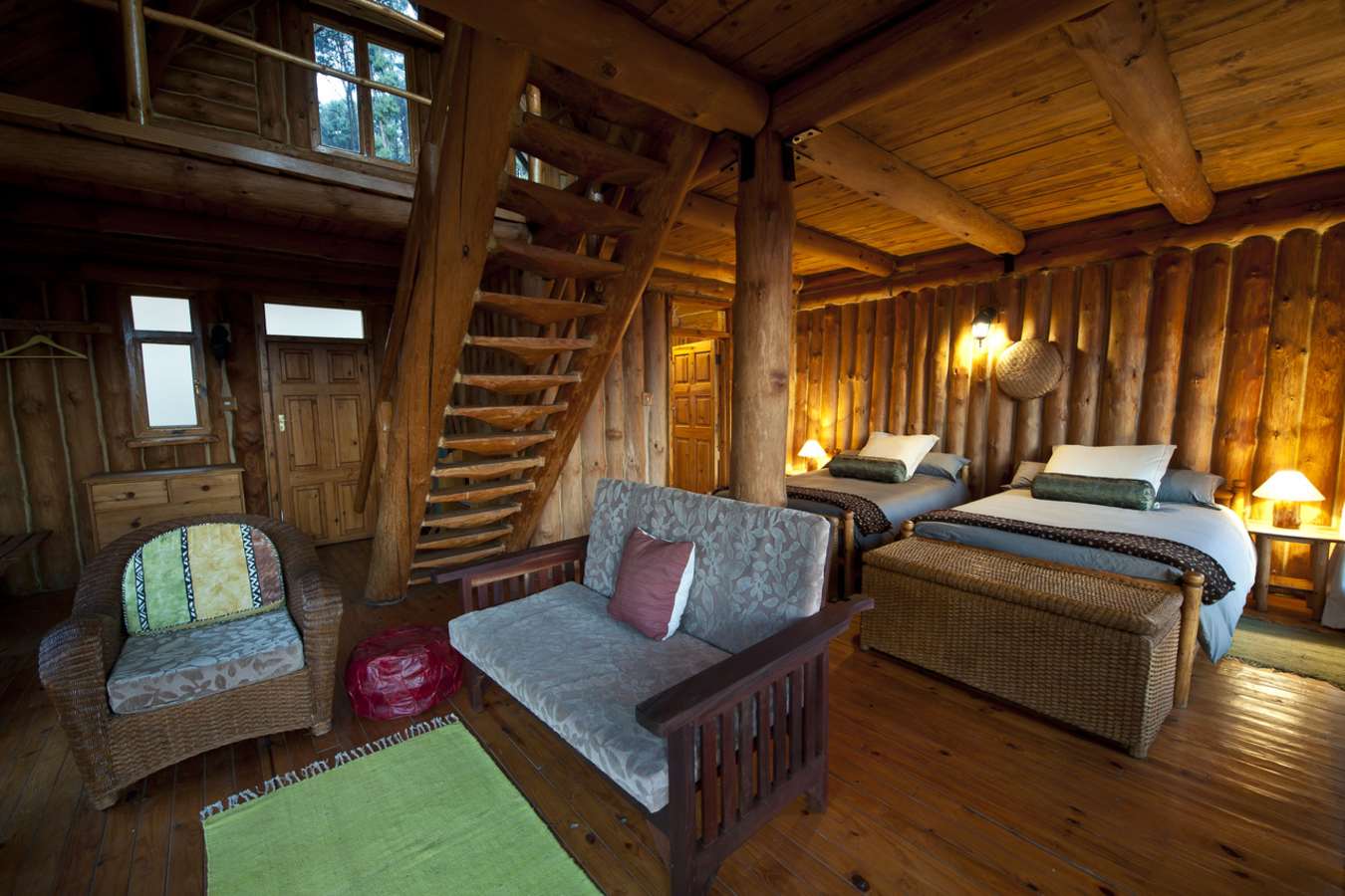 Inside a chalet - Chelinda Lodge