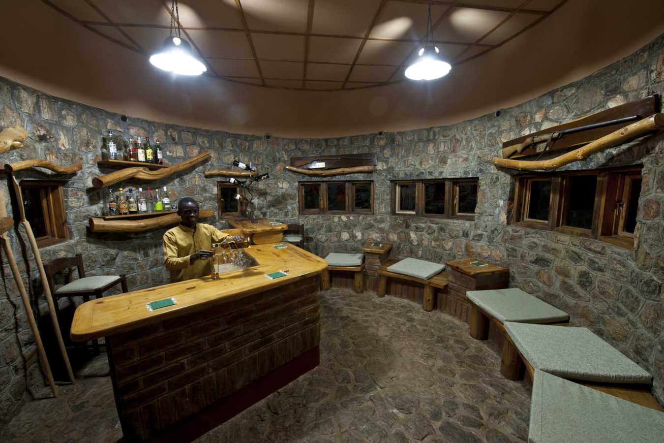 The bar - Chelinda Lodge