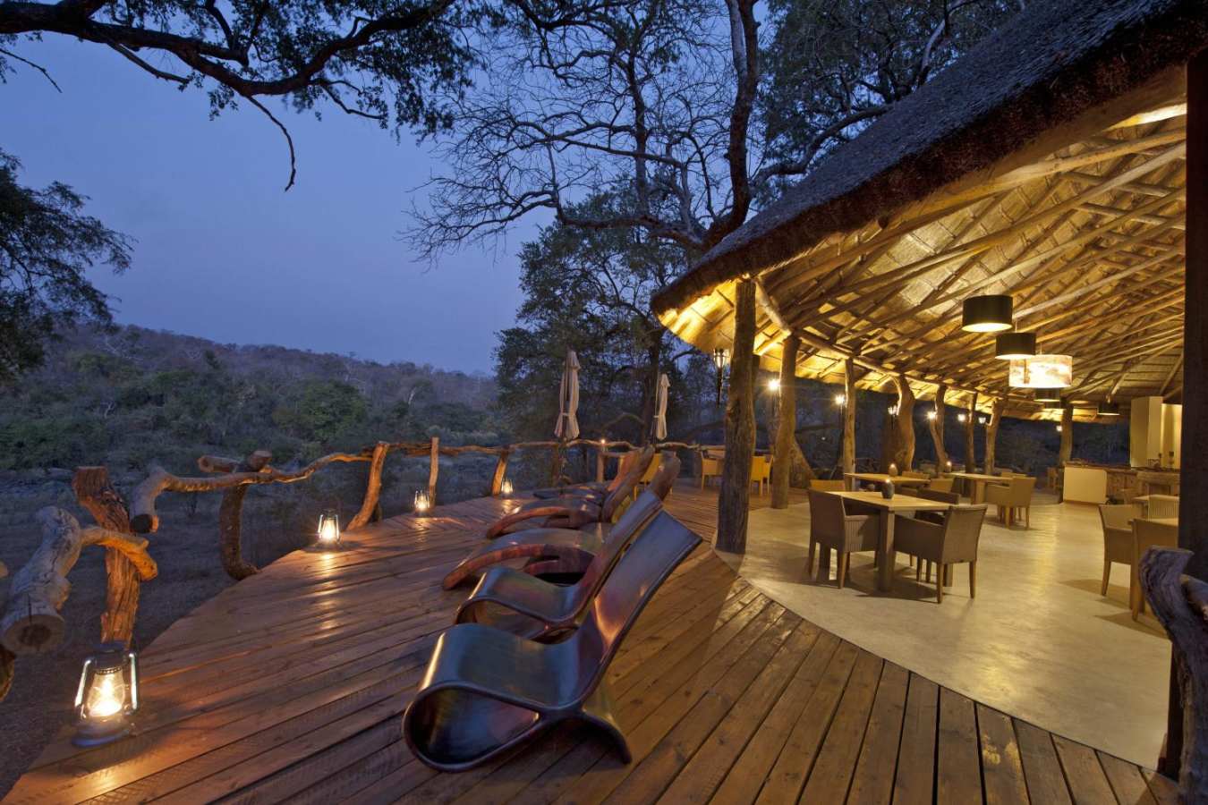 Veranda at Night - Mkulumadzi