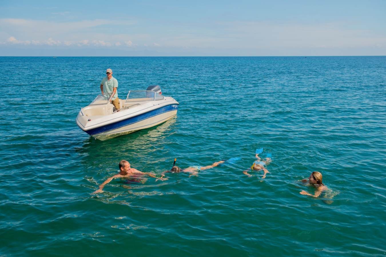 Swimming in Lake Malawi