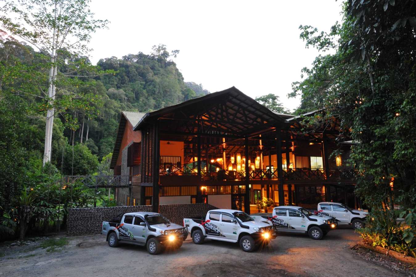 Lodge Exterior - Borneo Rainforest Lodge