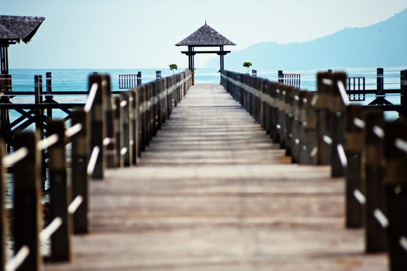 Jetty - Bunga Raya Island Resort