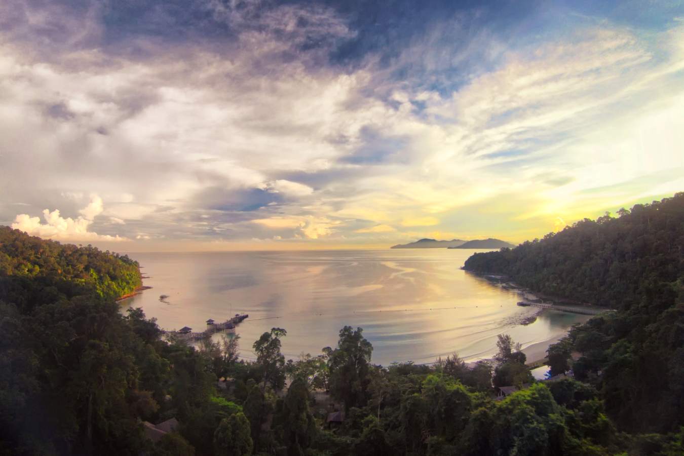 View of bay - Bunga Raya Island Resort