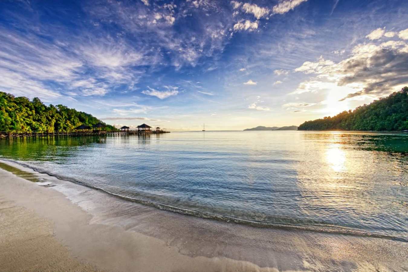 View of bay - Bunga Raya Island Resort
