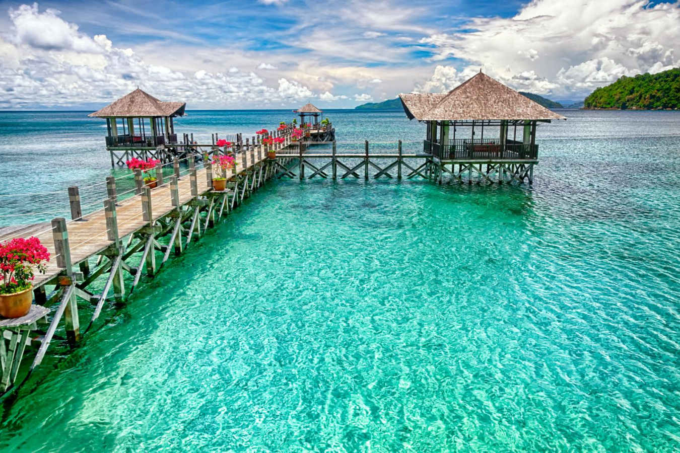 Jetty - Bunga Raya Island Resort