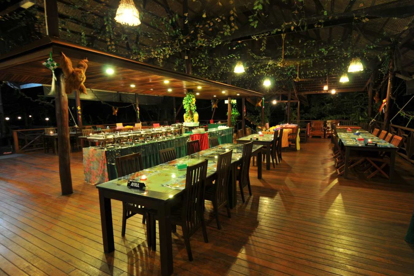 Restaurant - Kinabatangan Riverside Lodge