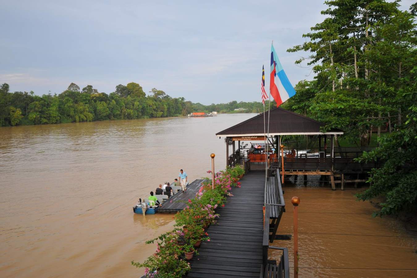 Jetty - Kinabatangan Riverside Lodge