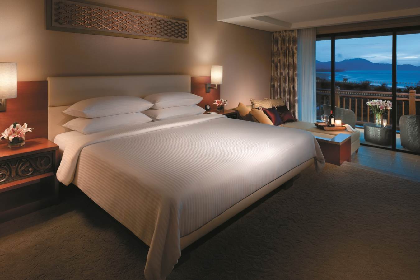 Garden Wing, Deluxe Sea View Room - Shangri-La Rasa Ria