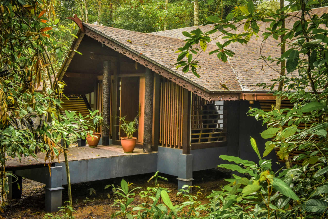 Villa Entrance - Sukau Rainforest Lodge