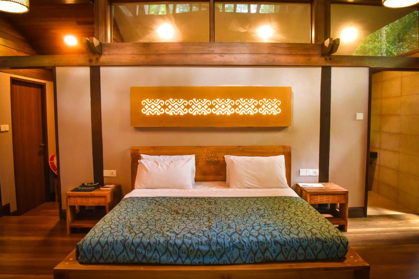 Villa Bedroom - Sukau Rainforest Lodge