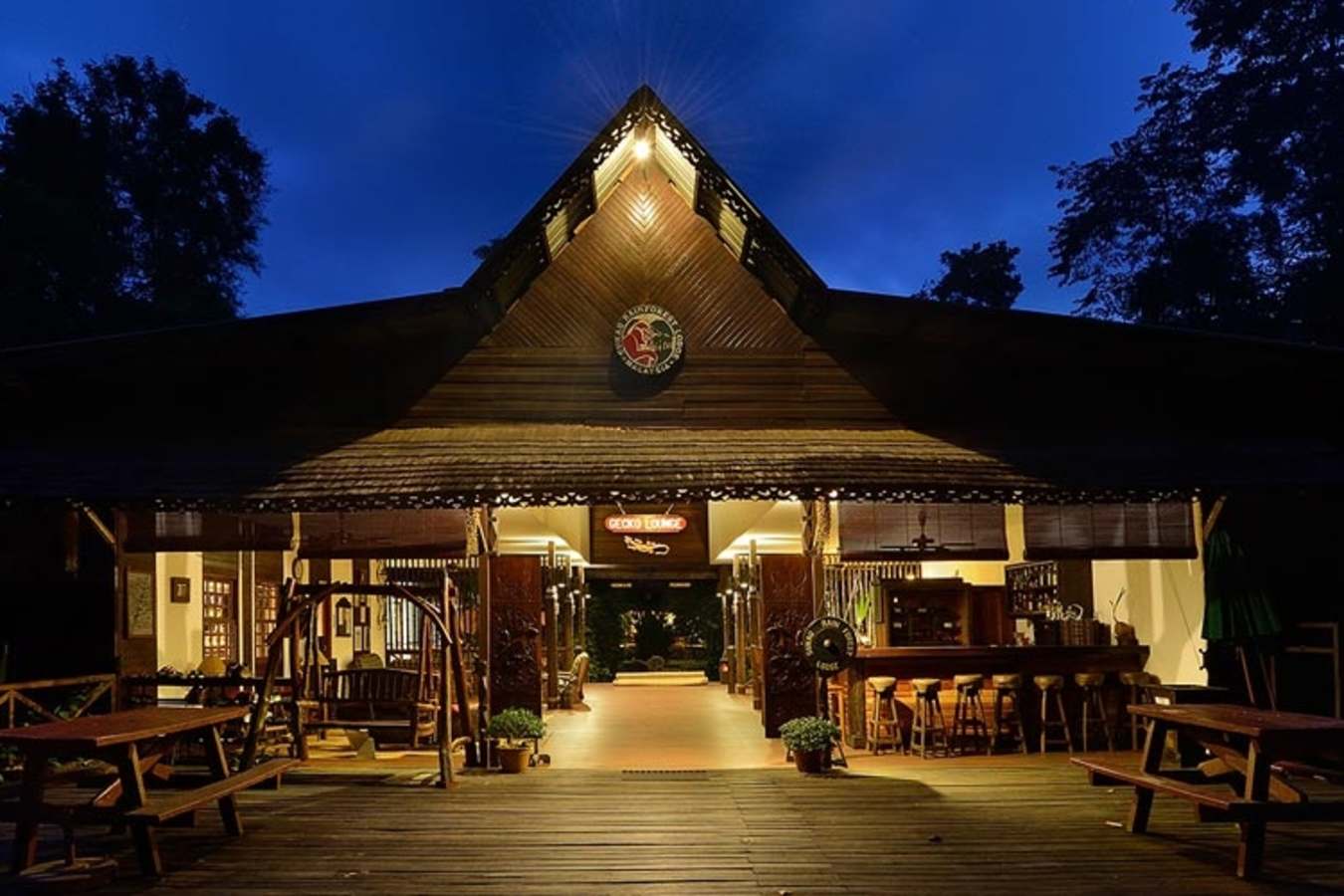 Lodge Exterior - Sukau Rainforest Lodge