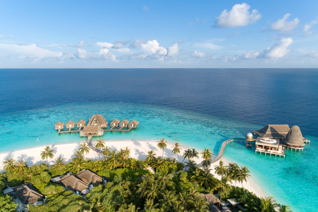 Kihavah Spa and SEAFIRESPICESKY Aerial View