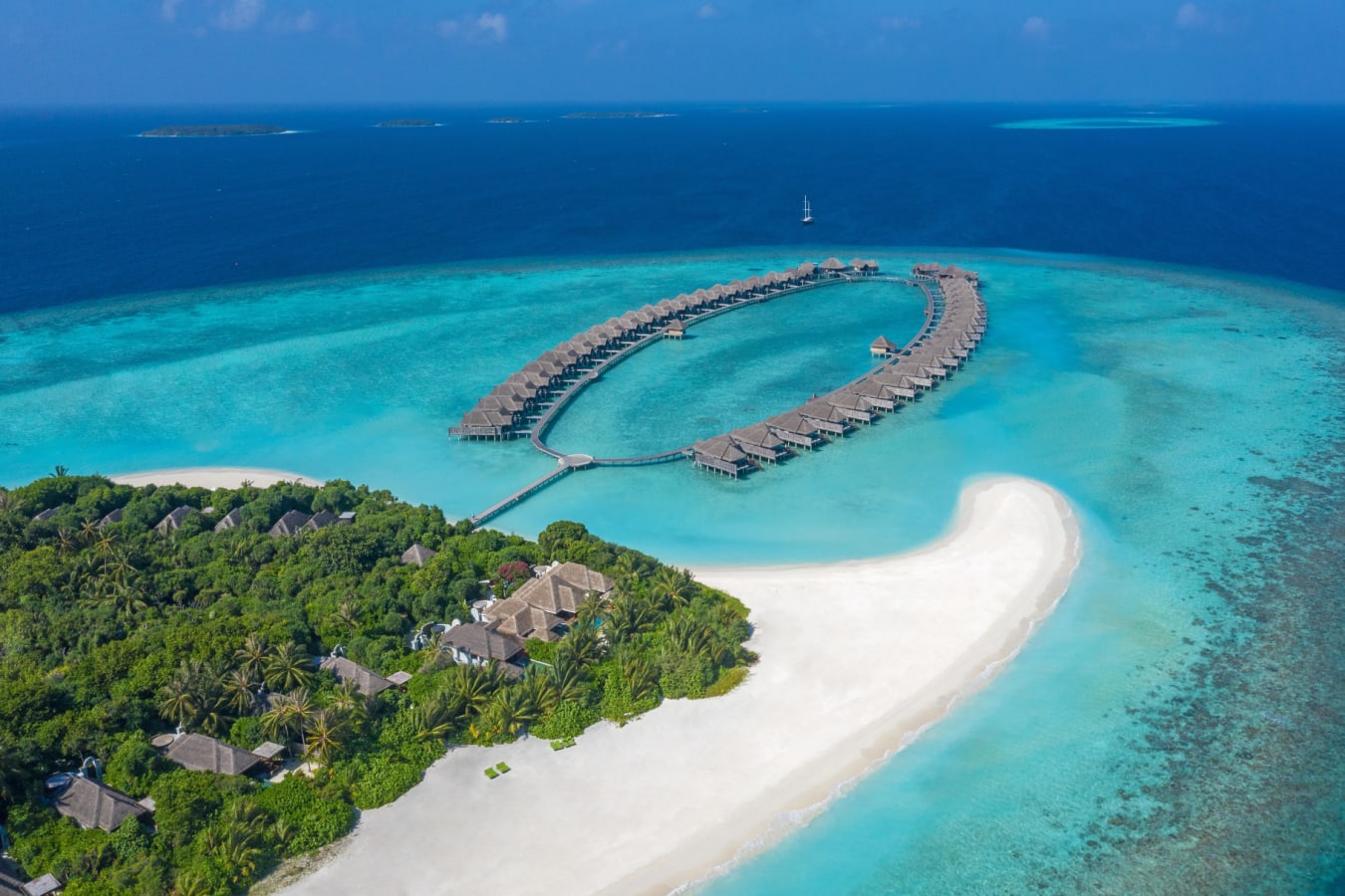 ExteriorViewBeachandOverWaterVillas