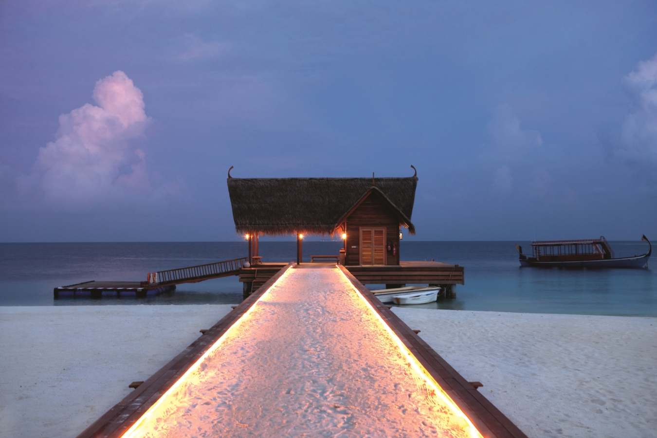 Jetty at Dusk - Constance Moofushi