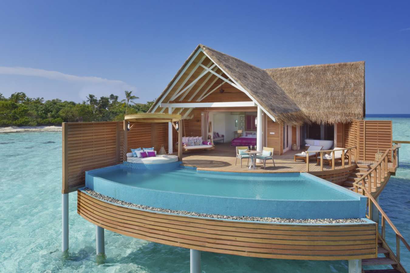 Water Pool Villa Exterior - Milaidhoo