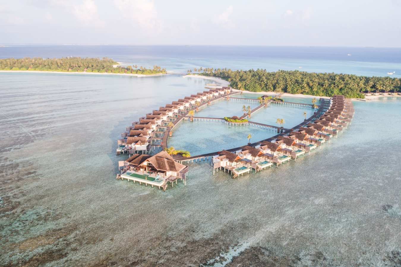 Over Water Pool Villas