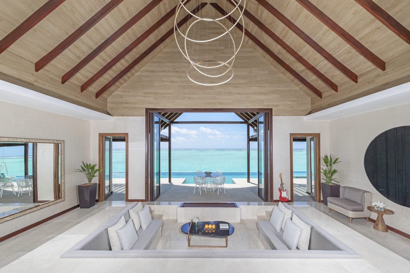  Two Bedroom Ocean Pool Pavilion Living Room 