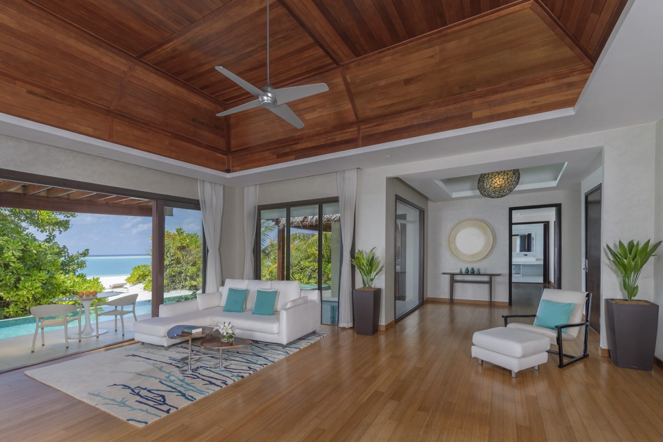 One BedroomBeachPoolPavilionLivingRoom 