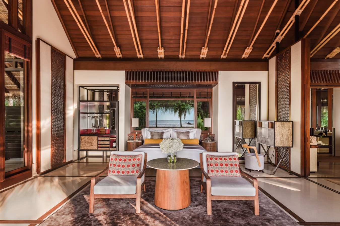 Beach Villa with Pool Bedroom - One&Only Maldives At Reethi Rah Island