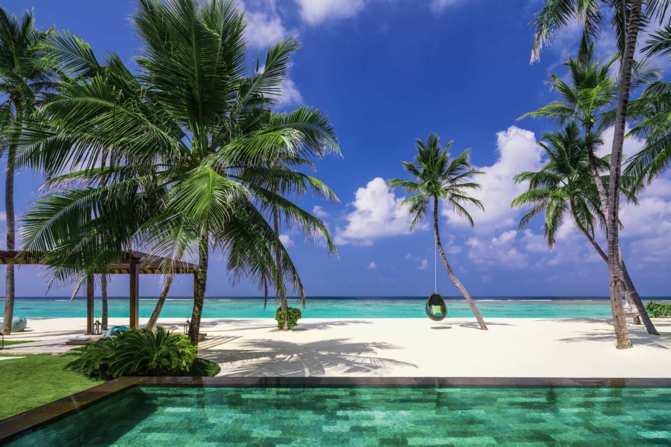 Grand Sunset Residence Pool - One&Only Maldives At Reethi Rah Island