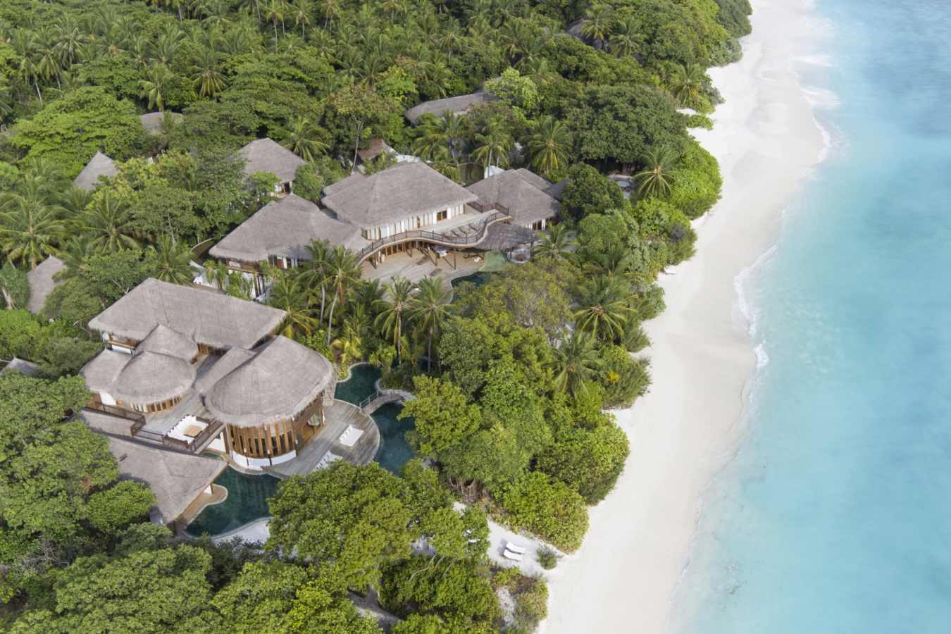 Aerial view  - Soneva Fushi