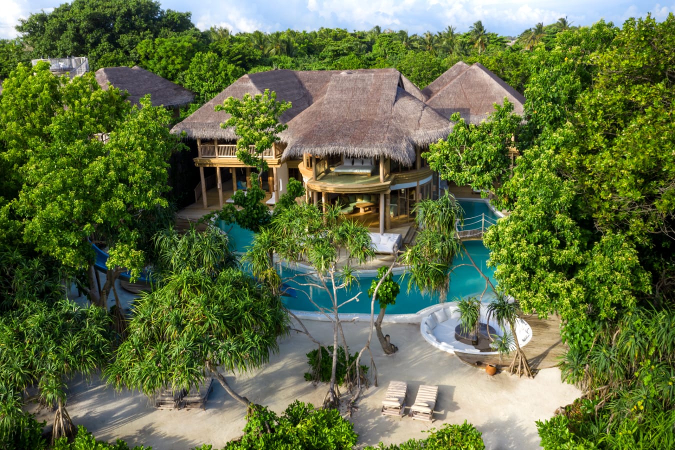 Aerial Shot of 4 Bedroom Villa