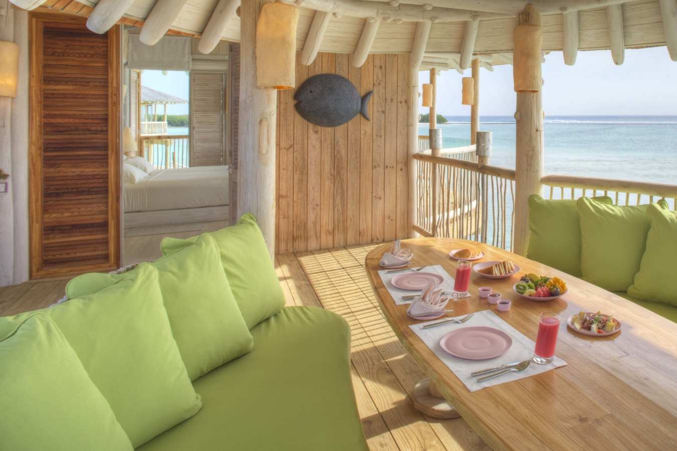 In Villa Dining - Soneva Jani