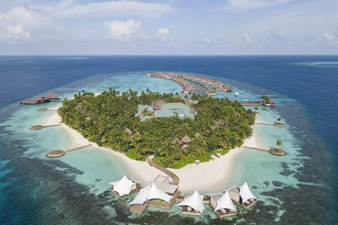 Aerial Shot - W Maldives