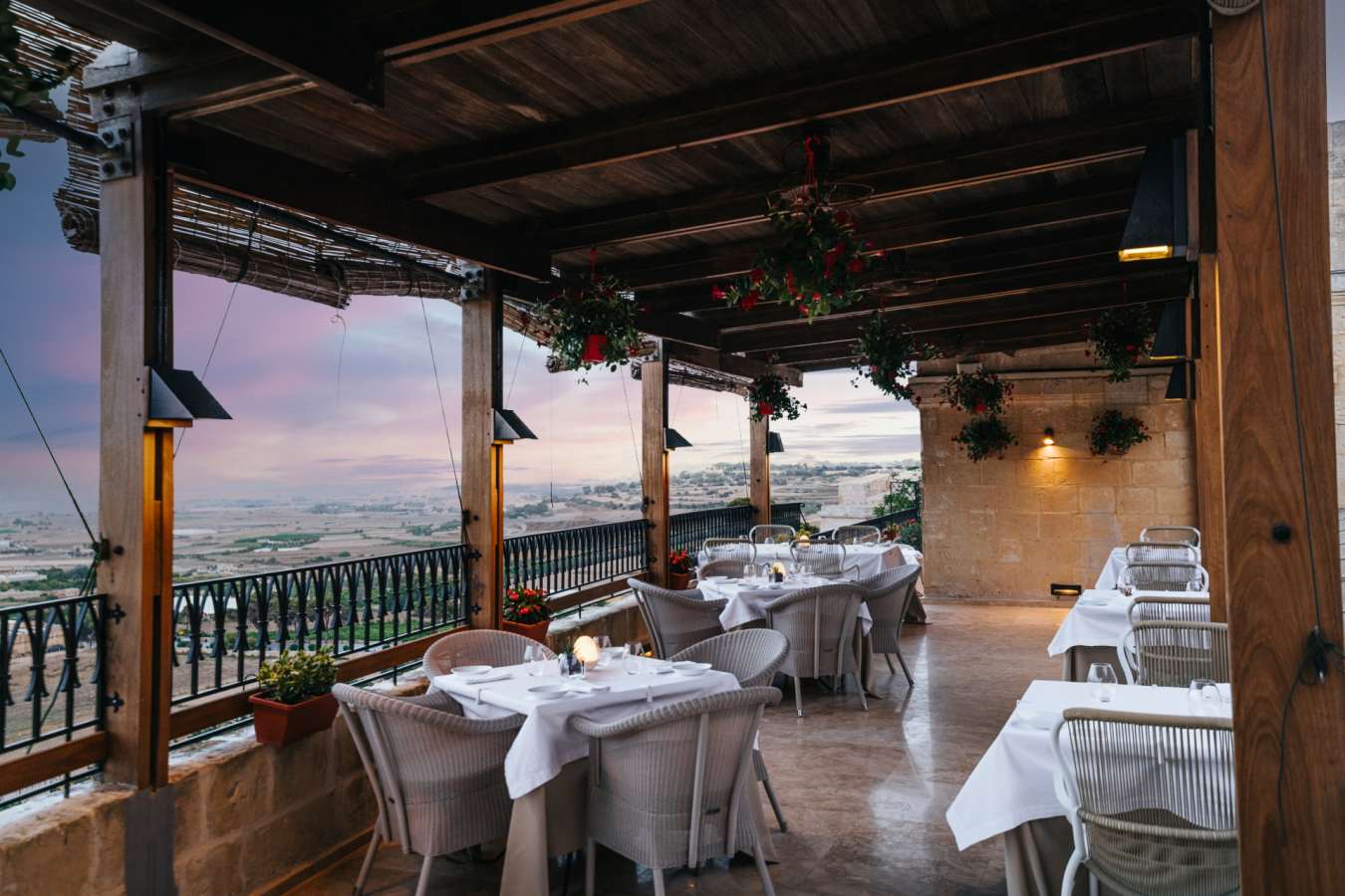 de Mondion Michelin Star Malta - Terrace 22