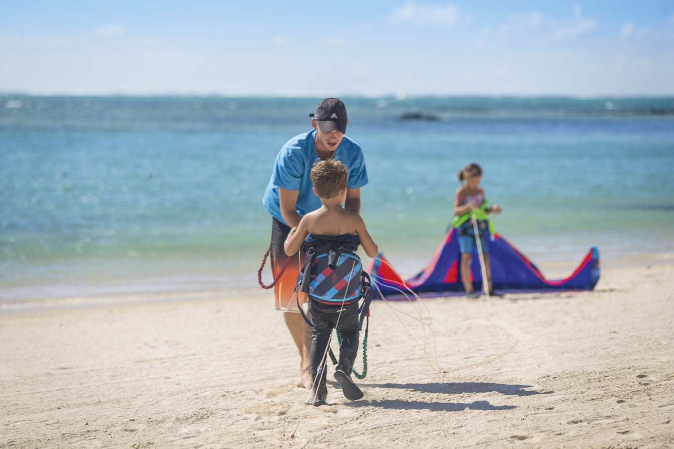 Kitesurfing with Kite Globing - Constance Prince Maurice