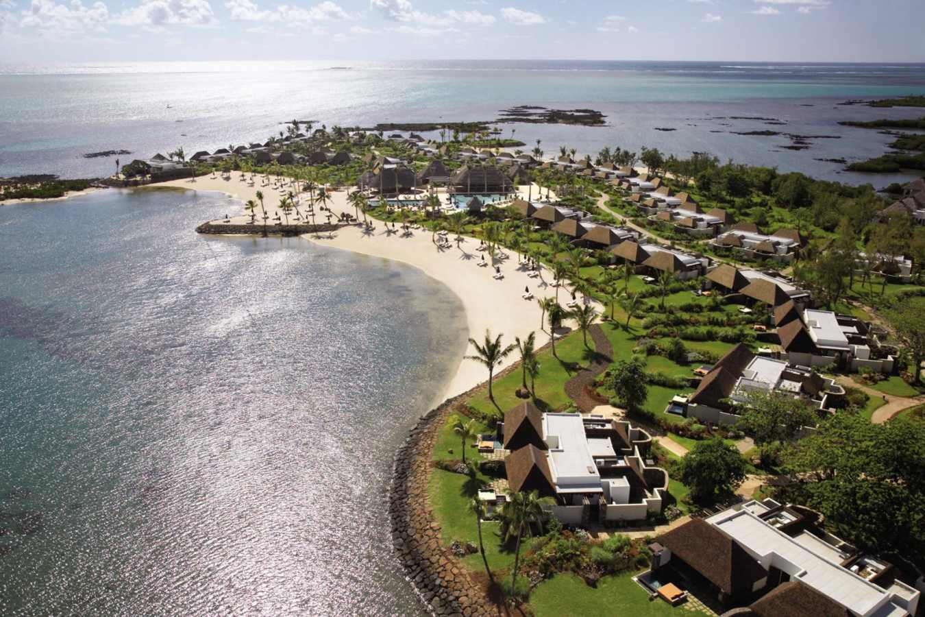 Aerial view - Four Seasons Resort Mauritius at Anahita
