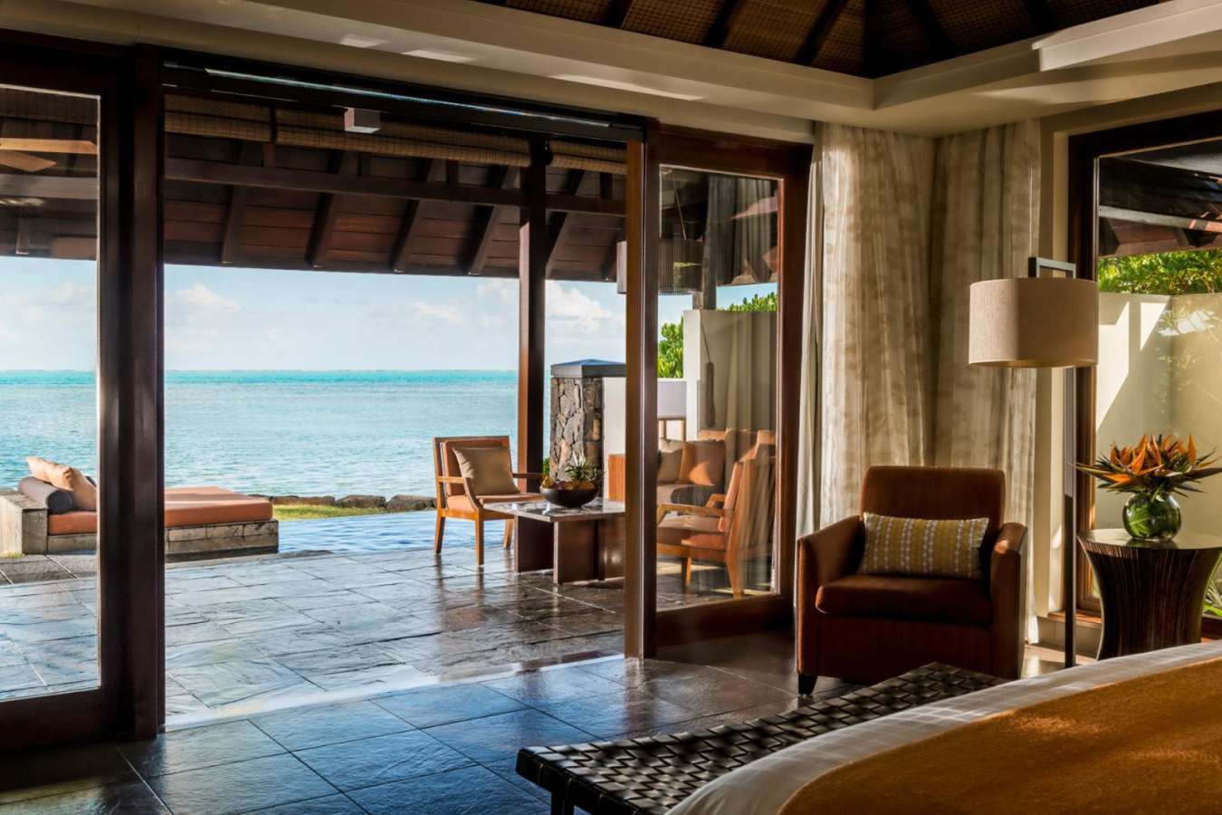 Sun Drenched Decor -Four Seasons Resort Mauritius at Anahita