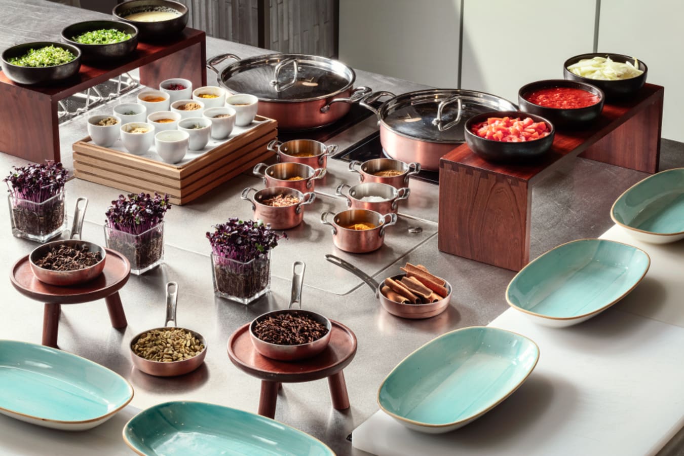 la manoir cooking station