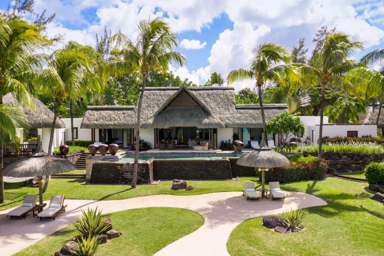 Shangri-La Three Bedroom Beach Villa Exterior