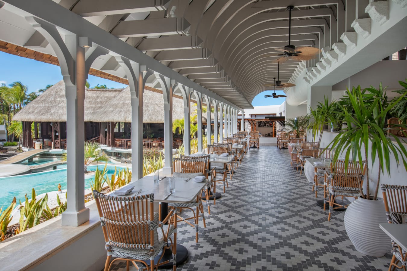 TSK Restaurant Terrace View 