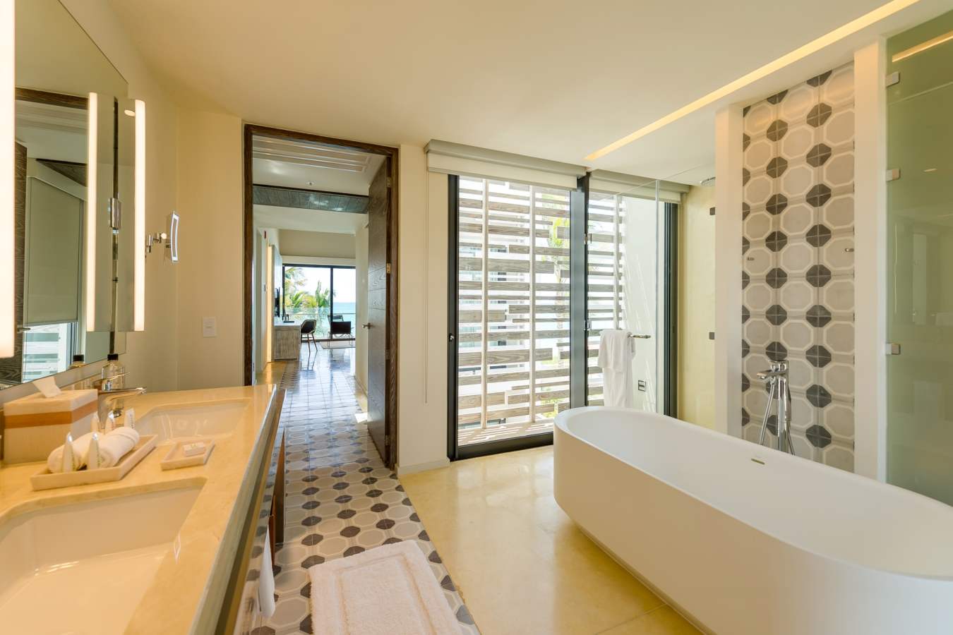 Suite Bathroom - Andaz Mayakoba Resort Riviera Maya
