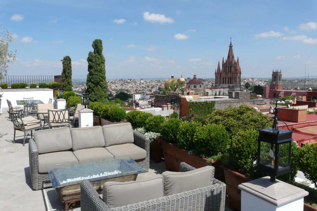 San Miguel de Allende rooftops - Casa de Sierra Nevada