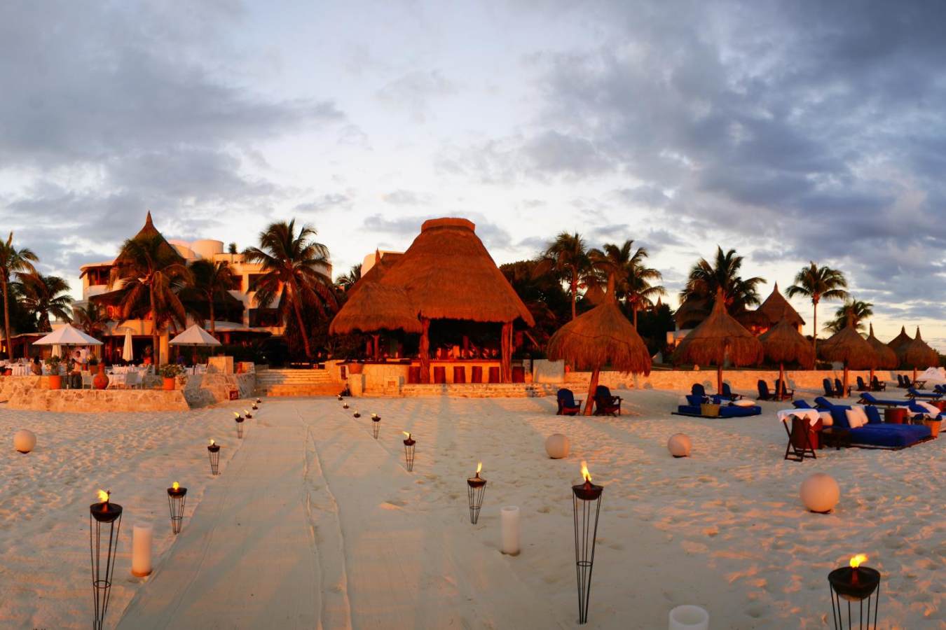 Beach at sunset  - Belmond Maroma Resort & Spa