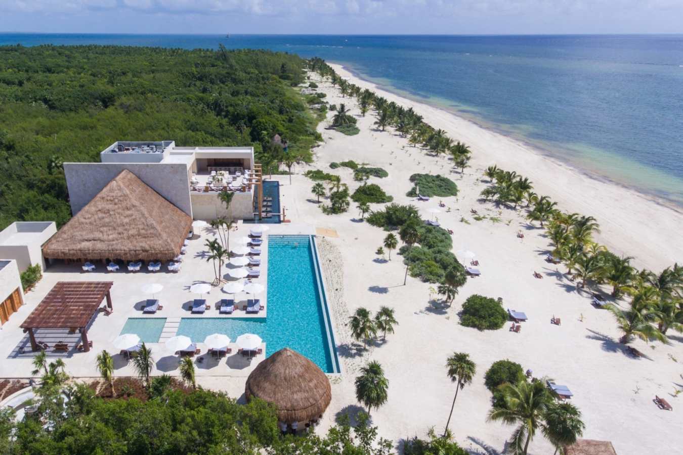 Maroma Beach and the resort