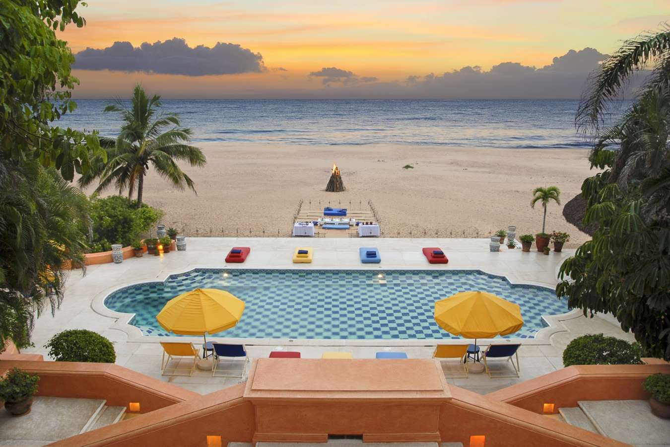 Cuixmala Pool and Beach