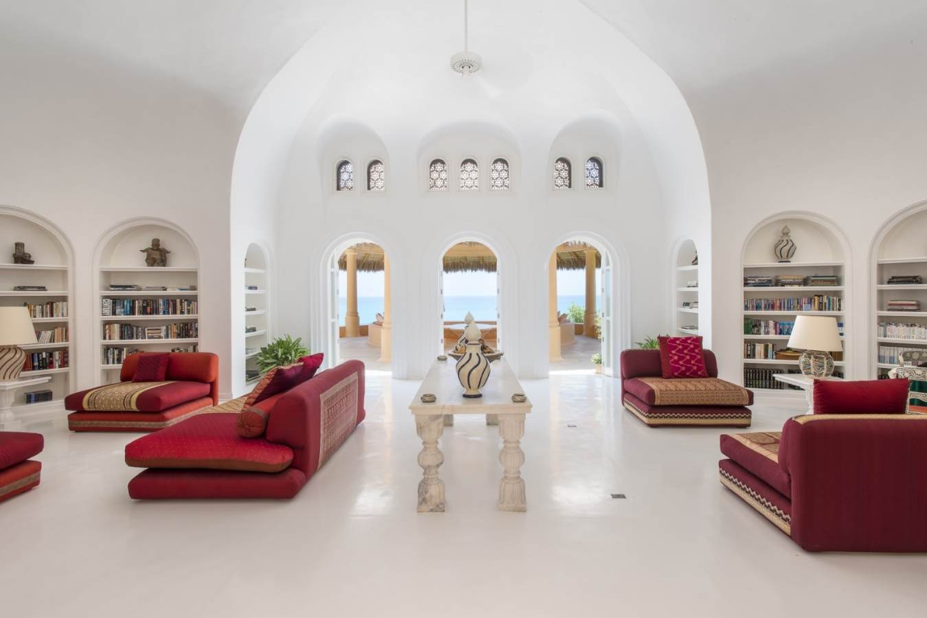 Lounge and library